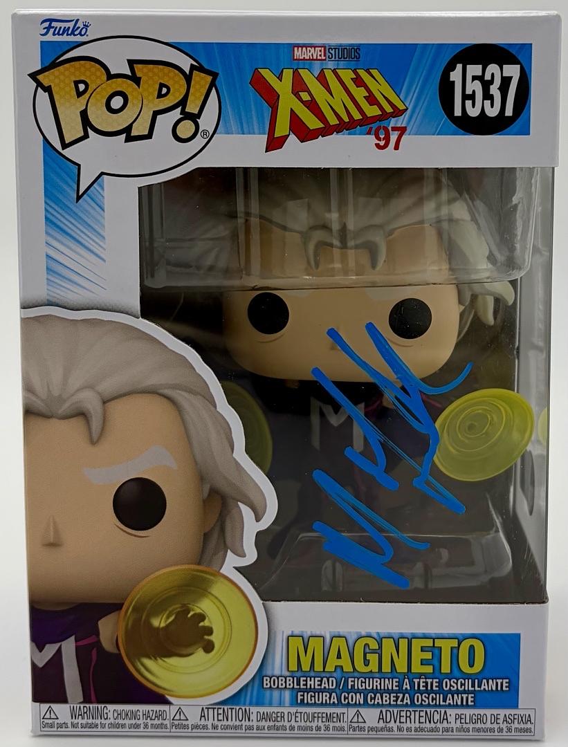 Michael Fassbender Signed Funko Pop #1537 "Magneto" (X-Men) - Beckett COA